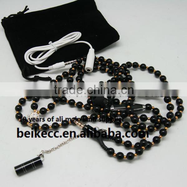 Uneed african beaded necklace for wedding,nigeria bead headphone