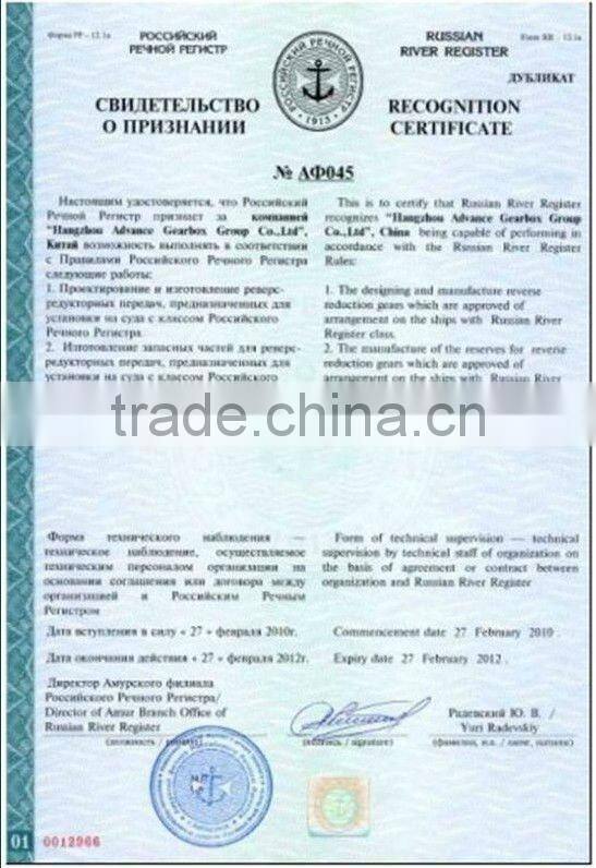 China Advance small gear reduction boxes HC65