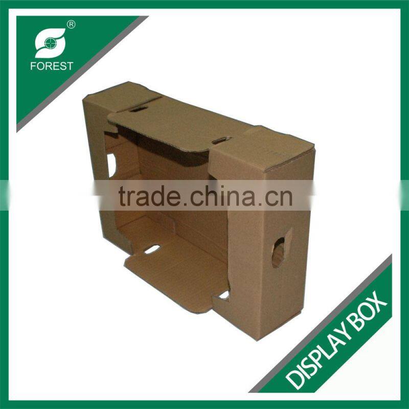 PLAIN DISPLAY BOXES CORRUGATED PACKING DISPLAY BOXES FOR FRUIT CARDBOARD PAPER RETAIL DISPLAY BOXES FOR VEGETABLES