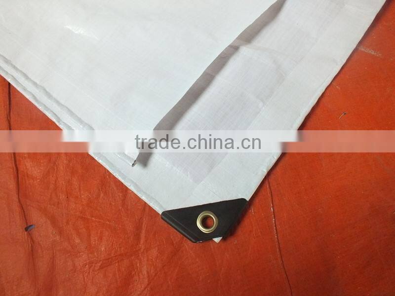 PLASTIC PE TARPAULIN 100% virgin new raw material custom size all purpose high tensible striped hem prenvent uv tear-resisntant