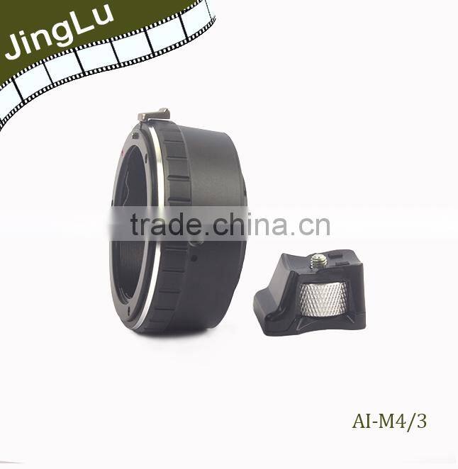 AI-M4/3 lens Adapter with short tripod for Nik AI F Lens to Micro 4/3 M4/3 P anasonic G3 GF2 GH2