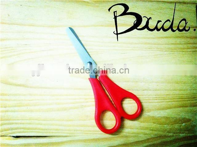 5" Hot sale stainless steel student scissors with ruler scale BD-S1653