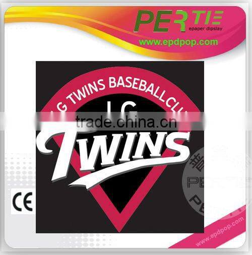 clear acrylic epaper display Flashing billboards epd display advertising pole signs