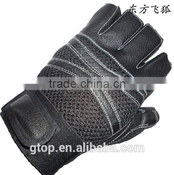 Fashion Wholesale Outdoor Cycling Bicycle Motorbike Half Finger Gloves Sports Gloves Breathable G-7