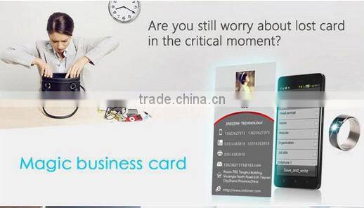 Wholesale Latest Wearable Tech New Gadgets 2015 Smart Timer Ring Compatible to NFC Watch Phones