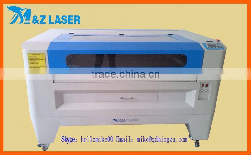 Cheap 100W Leather Label Jeans laser wood Engraving cutting machine price
