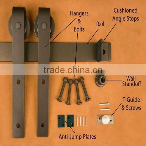 Sliding Barn Door Hardware, 2m track,garage roller door