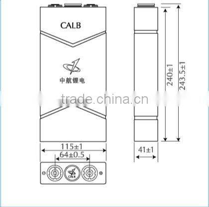 CALB CA60FI battery cell for electric vehicle, energy storage system and telecom