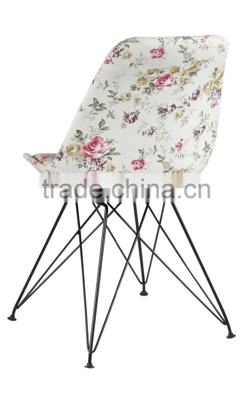 AH-1003B Metal Leg Sexy Coffee Shop Chair Indoor Simple Design Dining Chair