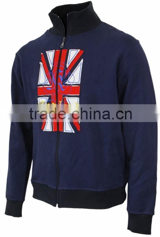 Wholesale good quality double Layer chimney collar sweatshirt