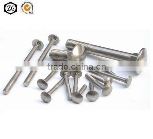 carriage bolts DIN603 Stainless steel