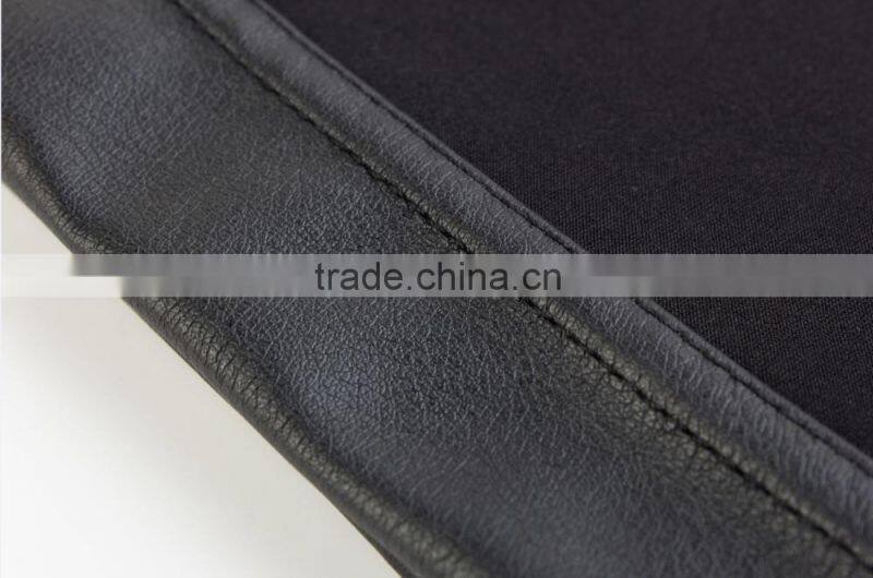 Luxury Wholesale Black Sequin Front PU Leggings new young women leggings