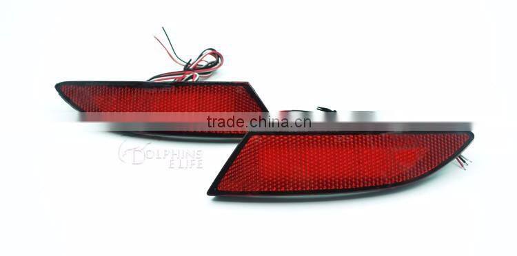 Car Brake Light 12V LED Rear Bumper Reflectors Warning Lamp For Ford Focus 3 Sedan Hatchback 2012 2013 2014