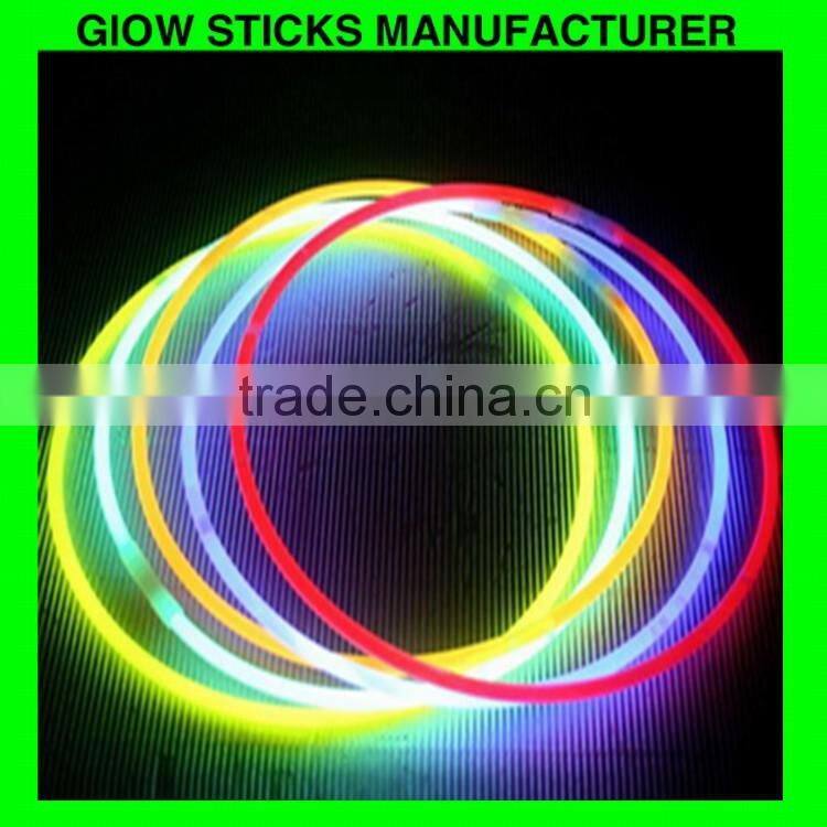 party supply 22in multicolored fashion glow sticks bracelets necklaces