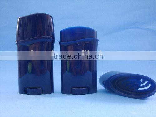 plastic deodorant container, 70g PP deodorant stick, twist up deodorant stick container