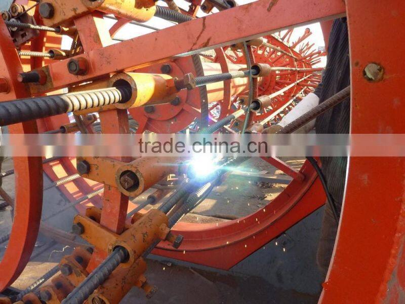 Concrete pile cage welding machine