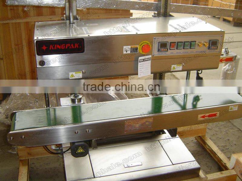 Stainless steel band sealing machine