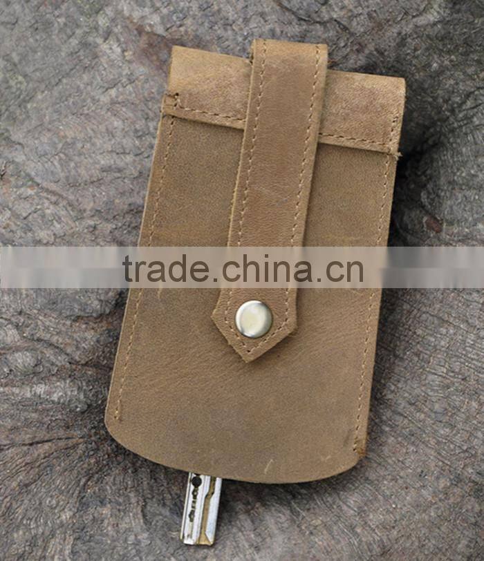 2016 high quality key holder vintage design key holder buckle leather key holder