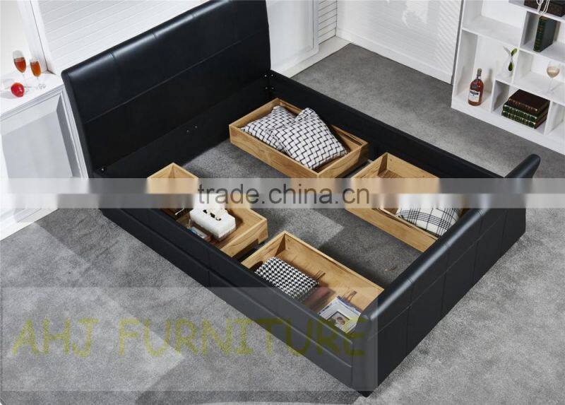 wooden single bed with drawer, bed with drawer, bed drawer