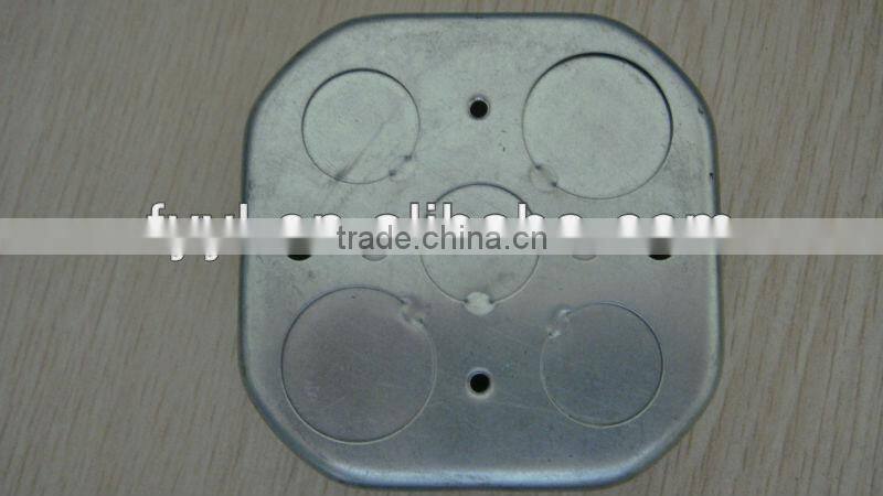 electrical zinc junction metal box