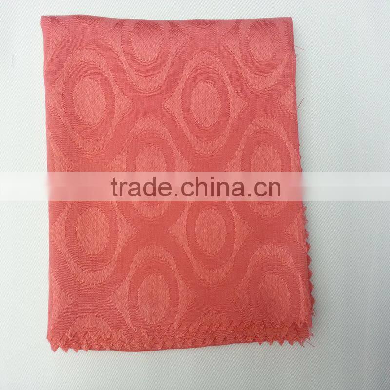 2015 Xiangsheng jacquard viscose printed rayon polyester stripe knit fabric