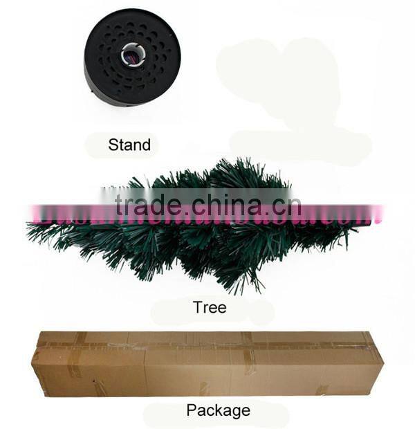 2015 Wholesale christmas decorative,shiny fiber optic christmas tree