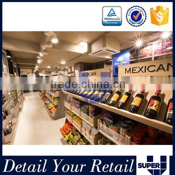 customized wine newly shopfitting decoration for wine shop