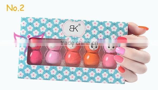 New bk Candy baby water based nail polish set