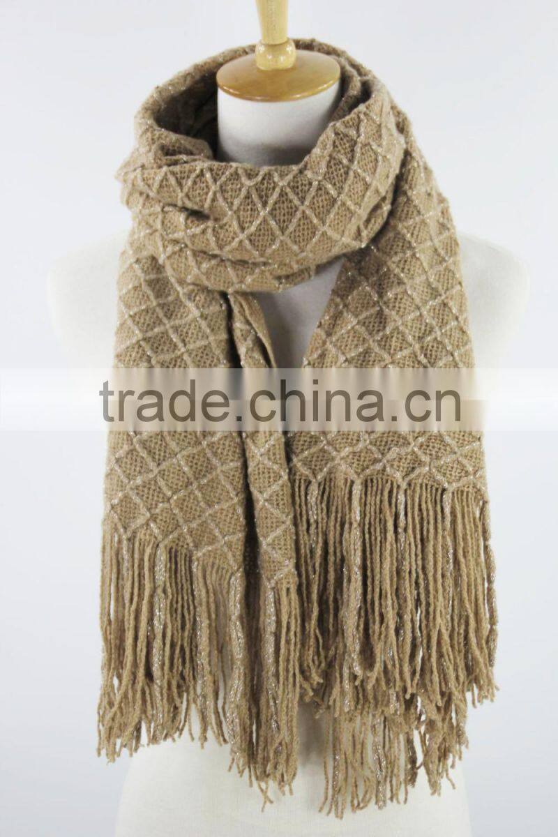 Latest Arrival long lasting gift special 100% acrylic scarf reasonable price