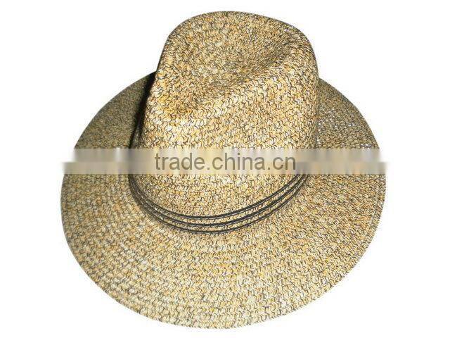 New style hot selling custom hollow straw panama hat