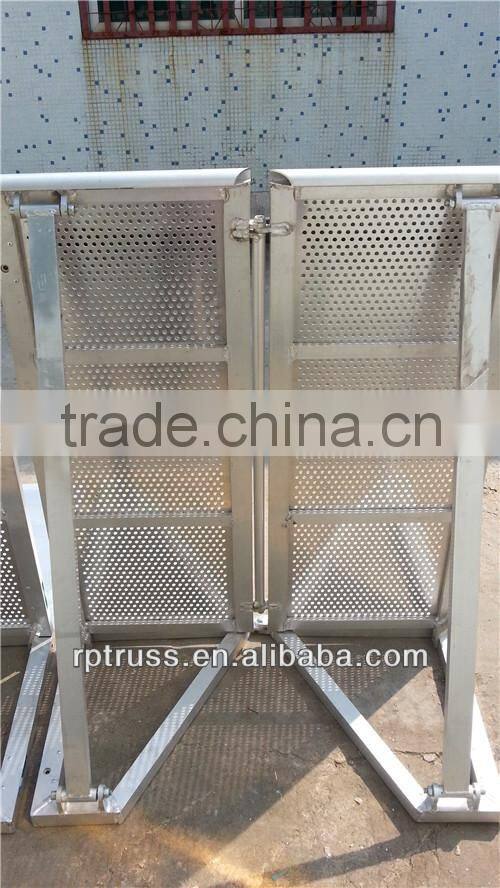 Heavy duty used aluminium barricade for concert