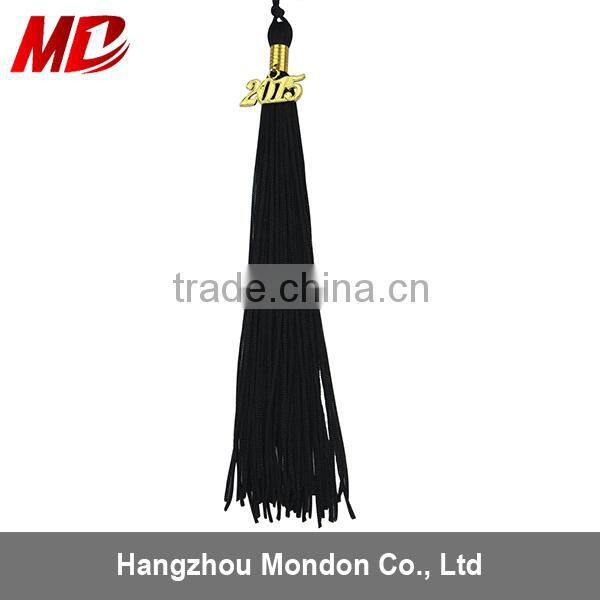 Custom Children Graduation Tassel Charms Black