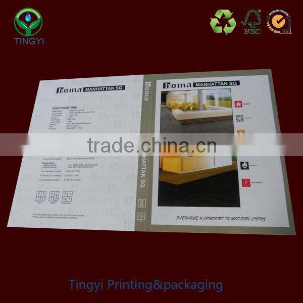 cardboard printed catalog