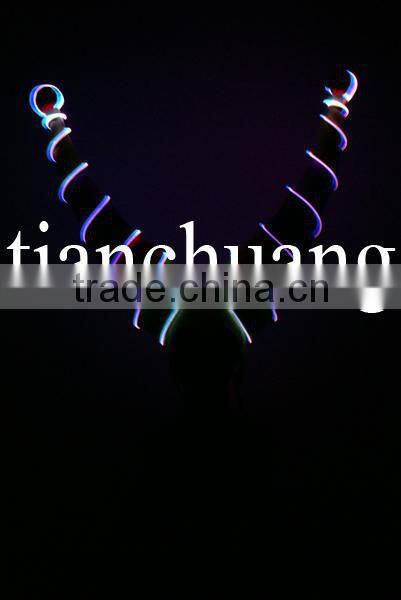 Deer Head Decoration / Flashing Christmas Decorations / Head Ornaments