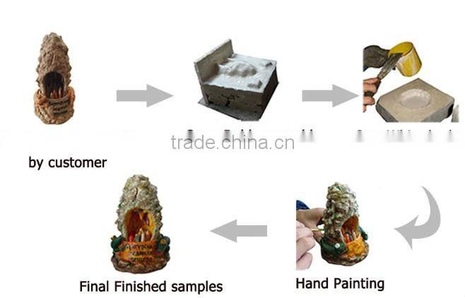 Beautiful garden decoration custom gnome resin statue