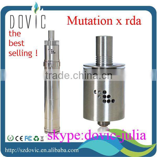 best selling !!! plume veil rda/ mutation x clone atomizer 1:1 clone mutation x rda atomizer