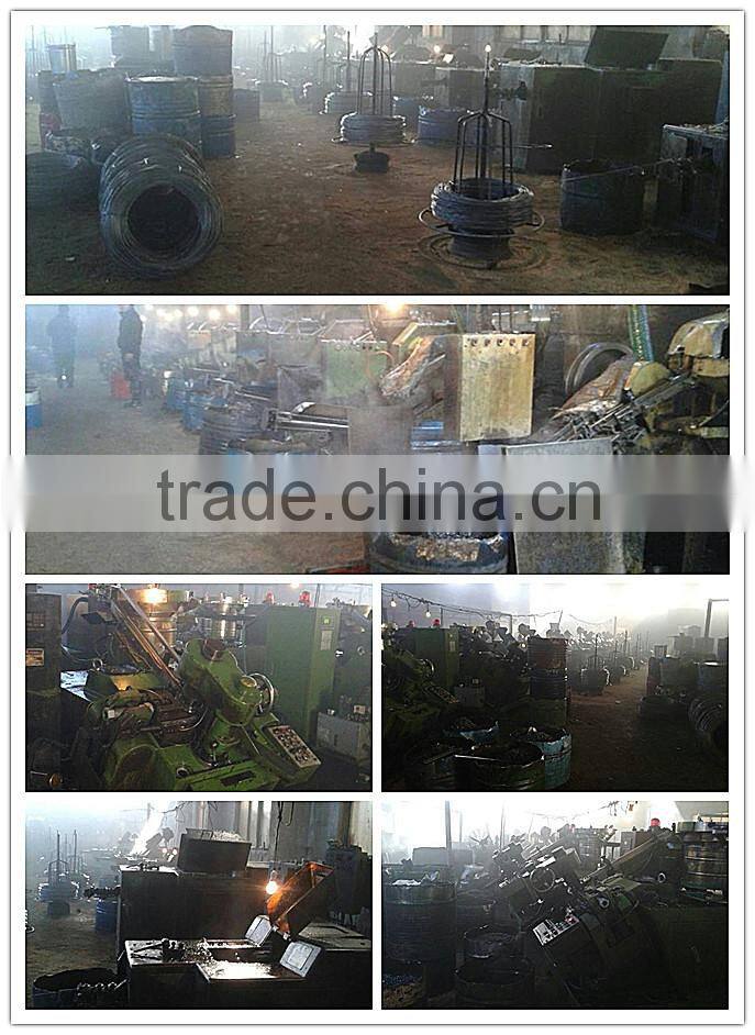 Flat head Brass plated screws Coarse thread Self tapping screws