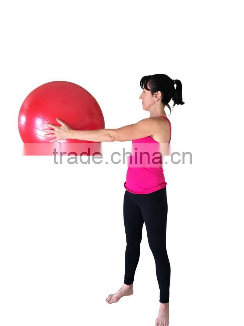 Ningbo Virson Clever Yoga Exercise Ball yoga ball With Hand Towel and Foot Pump