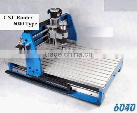 6090 small desktop ball screw drive mini cnc router for wood metal plastic