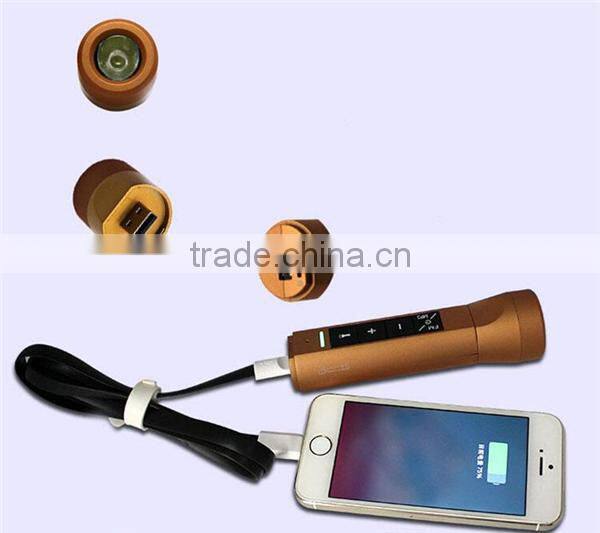 Bicycle Speakers Subwoofers Multifunction Stereo Bluetooth Wireless Speaker Power Bank Chargers Flashlight Riding MP3 4 in 1