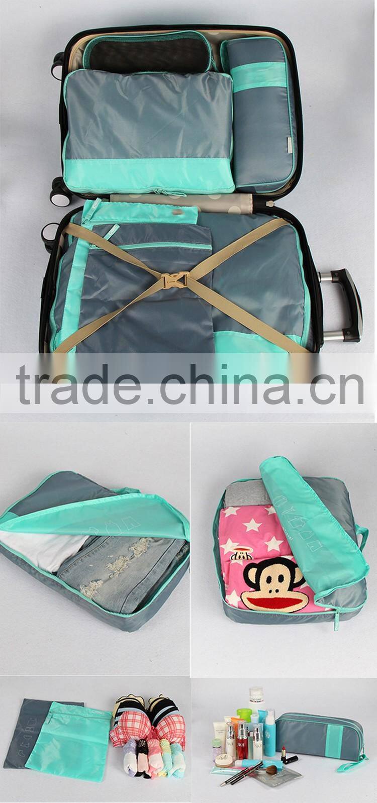 Top cosmetic makeup travel organizer bag set for women men