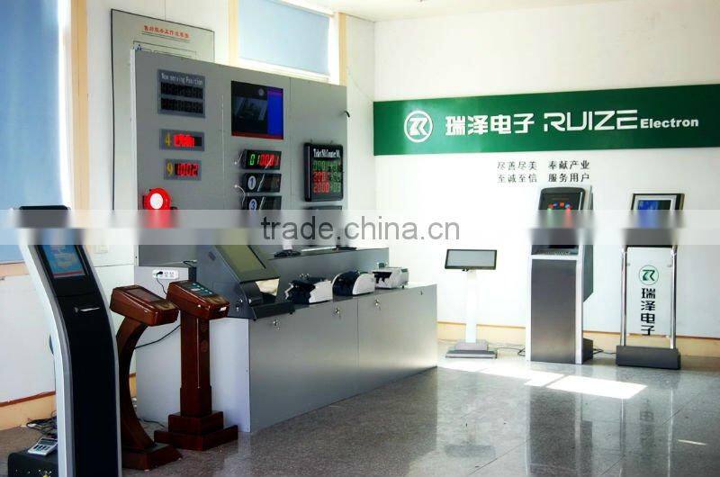 service buttons ticket dispenser kiosk queue management display call system mini touch screen kiosk wireless queue system