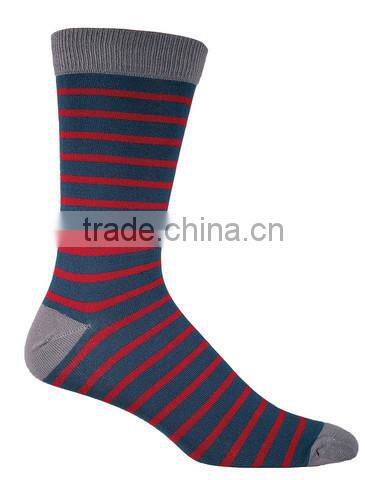 Wholelsale Pinstriped Bamboo Sock Men Sock
