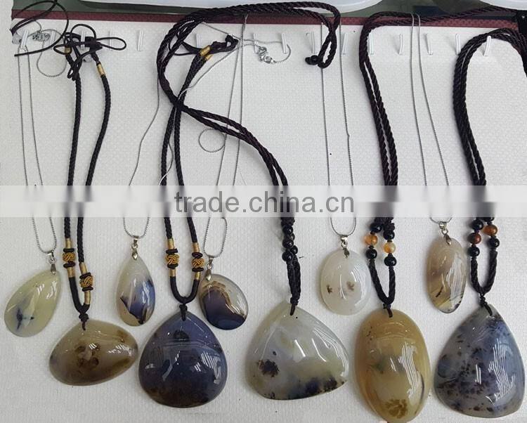 Wholesale Druzy Agate Pendants Agate Gemstone Jewelry