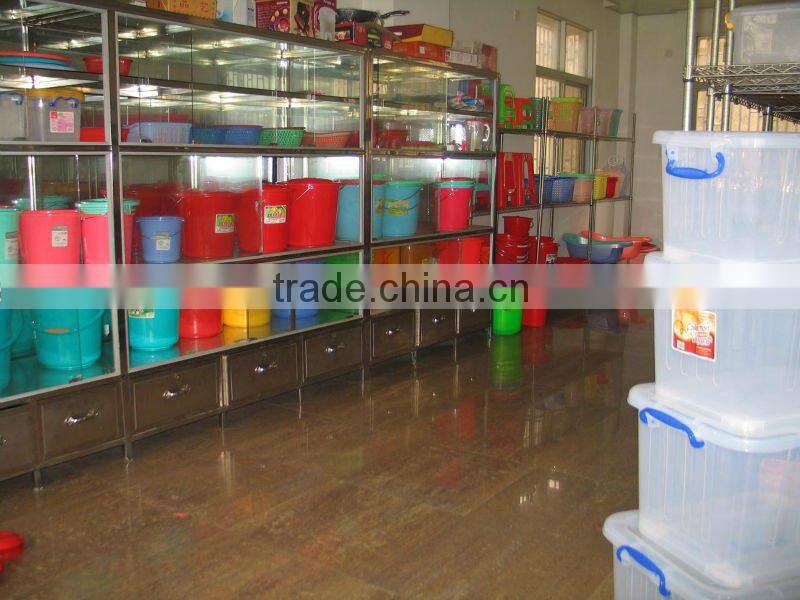 Big Size Plastic Bucket With Lid 65L water bucket PE strong