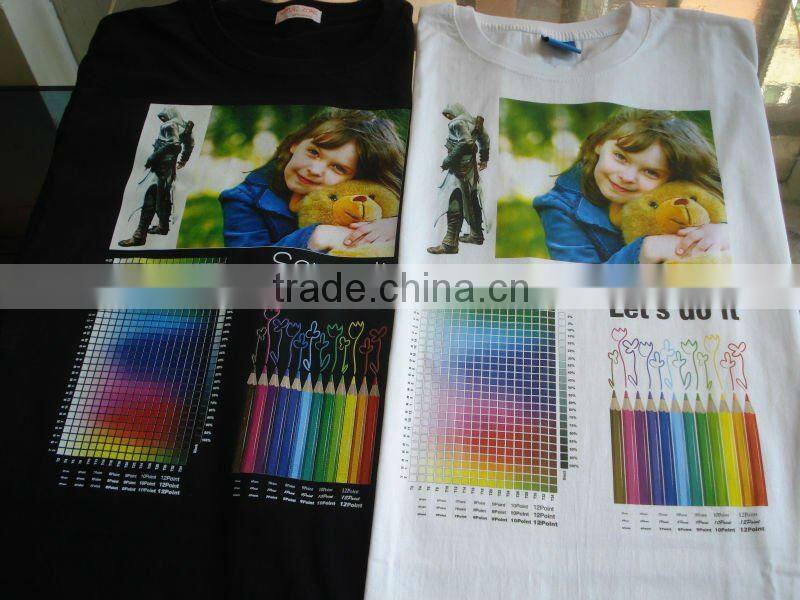 Cheap Price A4 Size T-shirt / Cotton / Fabric Multifunctional Digital Flatbed Printing Machine