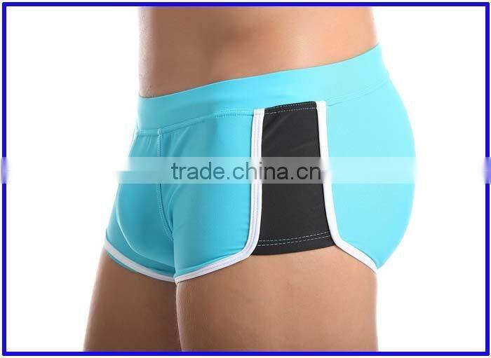 Solid color sexy men beach sport swimming shorts fashion men swimming shorts