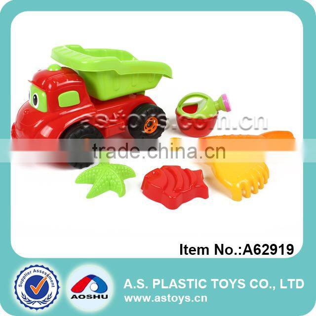 summer sand beach toy 24 pieces short plastic kid garden toy shovel