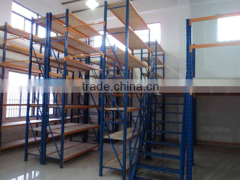 Prefabricated Warehouse Steel Mezzanine Floor Storage System