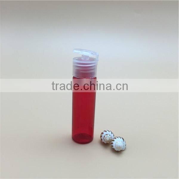personal care use screen printing 25ml 1oz pet plastic round bottle for e-liquid perfume